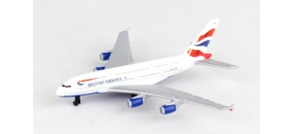 Herpa 86RT-6008 - 1:500 - Single Airplane British A380